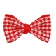 Knot Ribbon Fabric Houndstooth ~29x16mm
