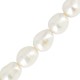 Fresh Water Pearl Bead (~6-7mm) (Ø~0.5mm) (~38pcs)