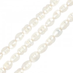 Μαργαριτάρι Χάντρα (~8-9mm) (Ø~0.5mm) (~37τμχ)