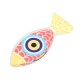 Πλέξι Ακρυλικό Μοτίφ Ψάρι Μάτι 50x19mm
