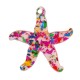 Plexi Acrylic Pendant Starfish 40mm