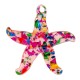 Plexi Acrylic Pendant Starfish 40mm
