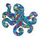 Plexi Acrylic Pendant Octopus 51x42mm
