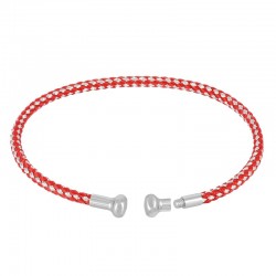 Bracelet en Cordon Avec Embouts en Laiton 66mm