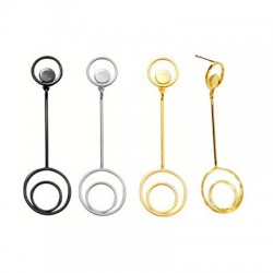 Boucle D'Oreille en Laiton 60 x 17 mm