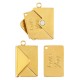 Breloque Enveloppe ouvrable « Love » 20x14mm en Acier Inoxydable 304