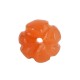 Semiprecious Stone Bead Pumpkin (~10x8mm)