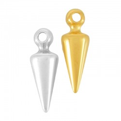 Zamak Charm Cone 7x15mm