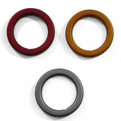 Acrylic Rubber Effect Ring 30mm (Ø 2mm)