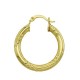 Brass Earring Hoop 30mm