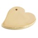 Ceramic Pendant Heart w/ Enamel 47x52mm