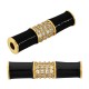Enameled Zircon Brass Tube 20x5mm Ø1.9mm