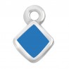 999° Silver Antique Plated/ Fluo Blue