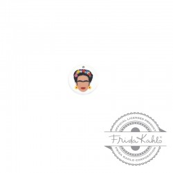 Plexi Acrylic Charm Round Frida Kahlo 25mm