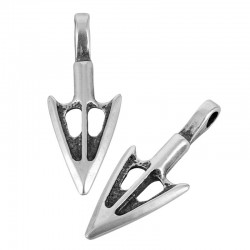 Zamak Pendant Speer Triangle 16x44mm