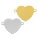 Connettore a Forma di Cuore in Acciaio Inossidabile 304 20X14 mm