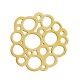 Breloque Irrégulière avec Cercles 19x20mm en Acier Inoxydable 304
