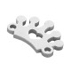Connettore Corona con Cuore in Acciaio Inossidabile 304 12X9 mm