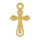 Stainless Steel 304 Charm Cross 8x14mm