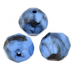 Acrylic Bead Round Faceted 22mm (Ø3mm)