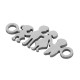 Intercalaire motif Famille 20.2x8.5mm en Acier Inoxydable 304