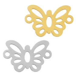 Stainless Steel 304 Connector Butterfly 14x9mm  