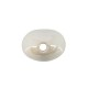 Ceramic Slider Oval w/ Enamel 15x18mm (Ø2mm)