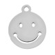 Stainless Steel 304 Charm Round Smile Face 10mm