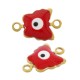Enameled Stainless Steel 304 Connector Butterfly 8x13mm
