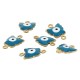 Enameled Stainless Steel 304 Connector Butterfly 8x13mm