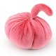 Velvet Lucky Deco Pumpkin ~85x95mm