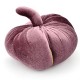 Calabaza Decorativa de Terciopelo ~85 x 95 mm