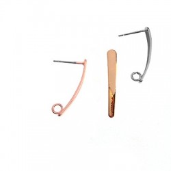 Boucle D'Oreille en Laiton 3 x 24 mm