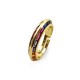 Brass Ring w/ Zircon 22mm