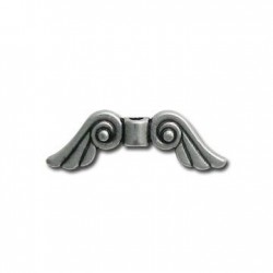 Zamak Slider Angel Wings 29x9mm