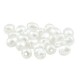 Pearl ABS Bead Oval Irregular 8x6mm Ø1.2mm