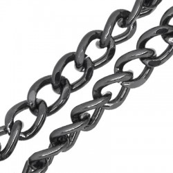 Aluminium Chain Oval Rings 15x19mm/4mm