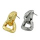Pendiente de Metal Laton Eslabon 28x15mm