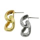 Boucle d'oreilles en Métal/Laiton 28x15mm