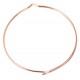 Brass Ring Necklace 140mm / 2.5mm
