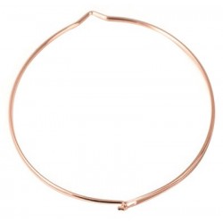 Collier avec fermoir en Métal/Laiton 140mm (épaisseur 2,5mm)