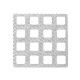 Brass Connector Square 13mm