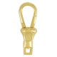 Chiusura a Moschettone Girevole in Ottone 8X23 mm