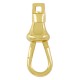 Brass Swivel Lobster Clasp 8x23mm