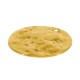 Brass Charm Round Hammered 15mm