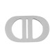 Intercalaire Oval 11x18mm/3.2mm en Acier Inoxydable 304