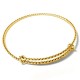 Brass Bracelet Wire + 2 Rings (Design 2)