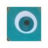 Gold / Turquoise / White / Blue / Black