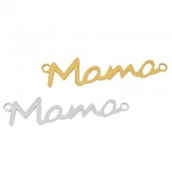 Ανοξείδωτο Ατσάλι 304 Στοιχείο “Mama” για Μακραμέ 38x9mm
