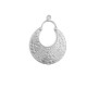 Elemento per Orecchino in Metallo Ottone Stile Etnico 33x28mm